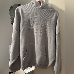 Sister and Seekers knit hoodie